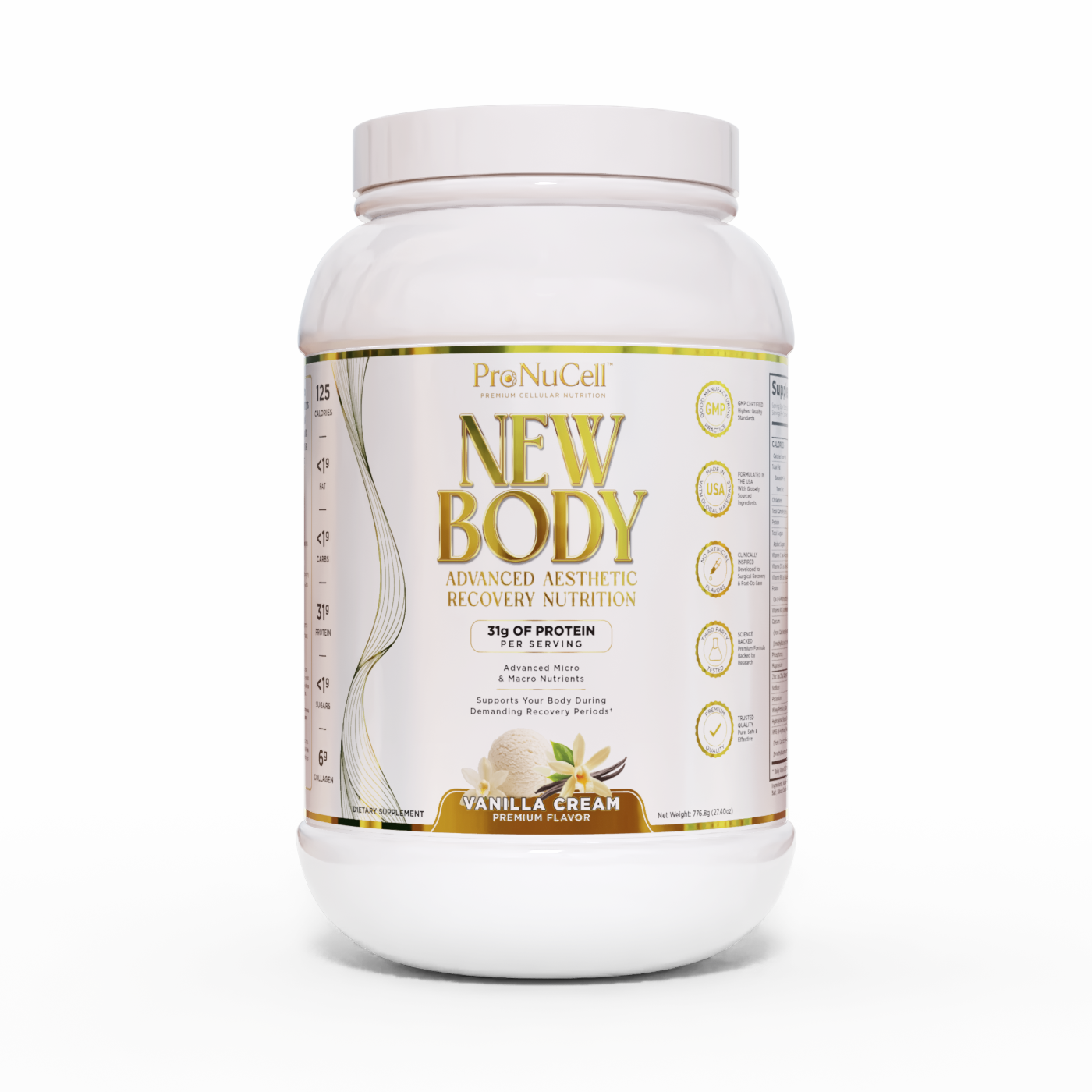 ProNuCell New Body — premium protein for surgical recovery